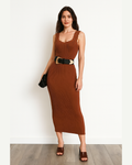 Vestido Knit Canela