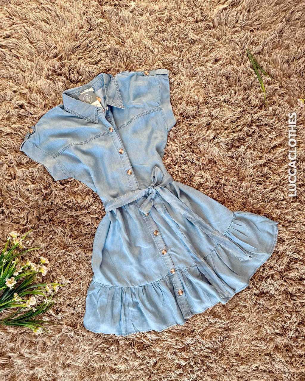 Vestido Denim Suave