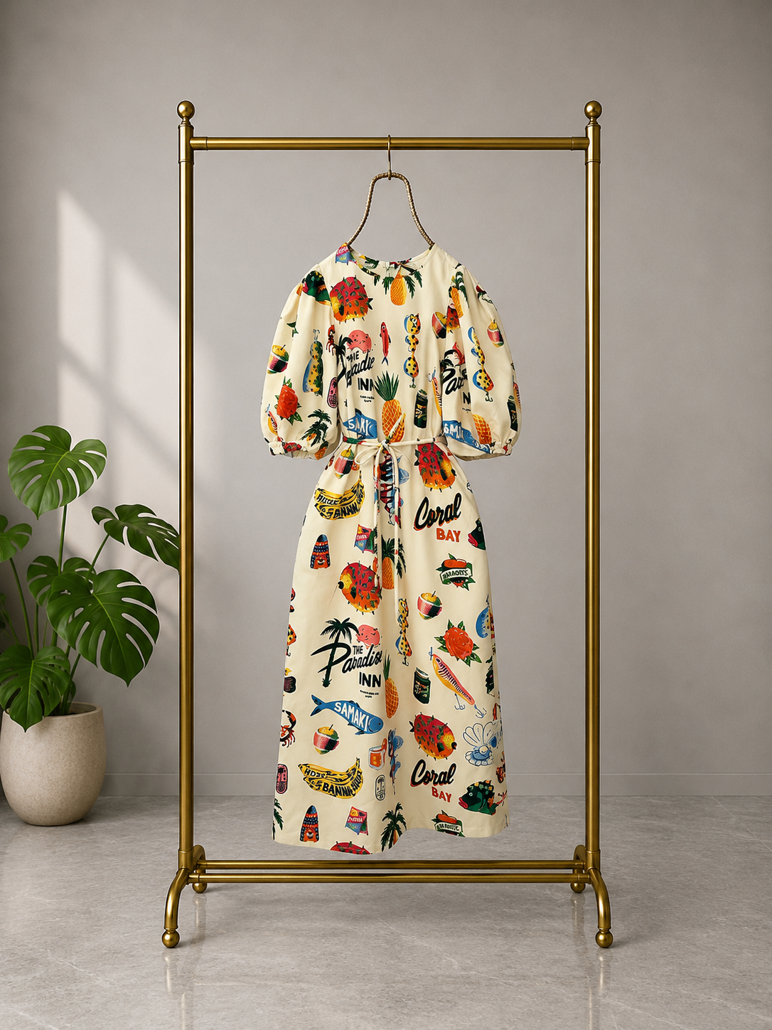 Vestido Coral Bay
