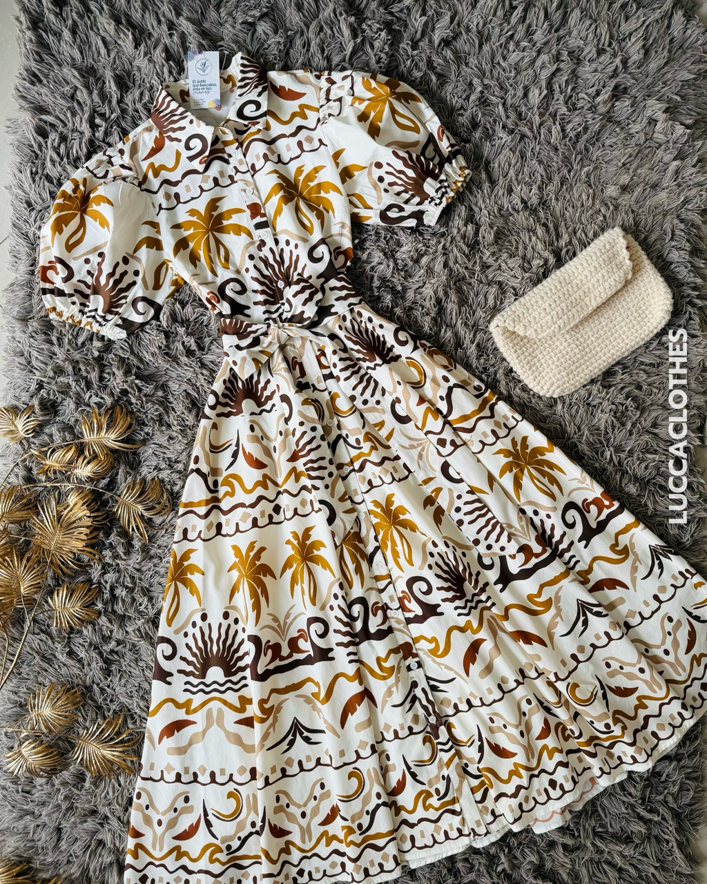 Vestido Palma Toscana