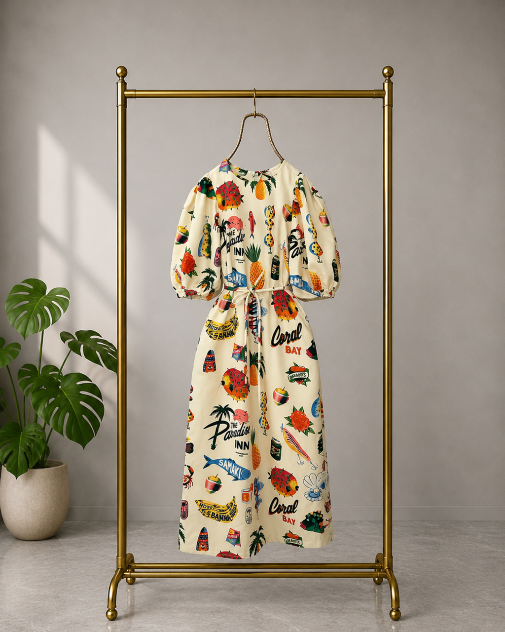 Vestido Coral Bay