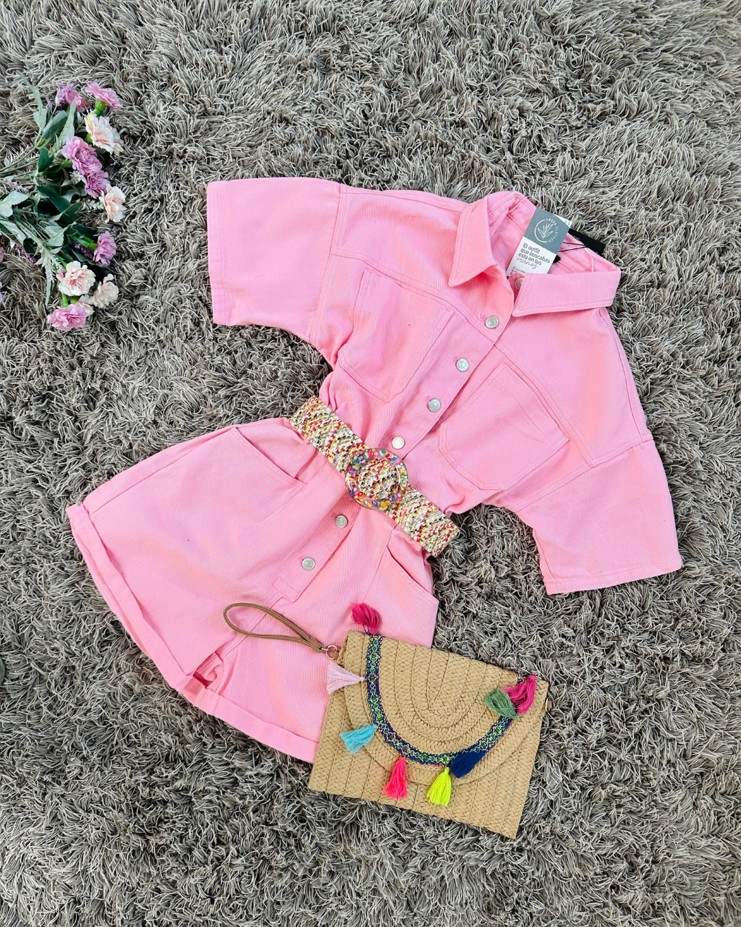 Romper Baby Pink