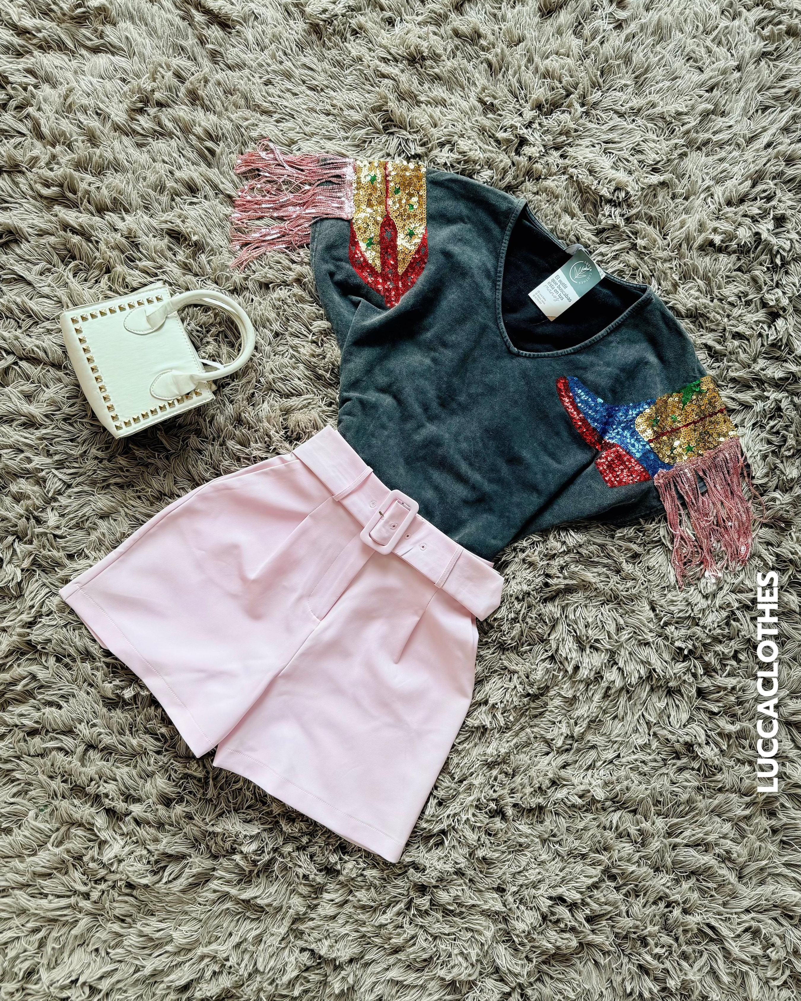 Short Baby Pink