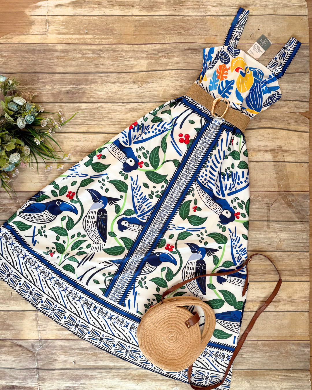 Vestido Tropical Toucan