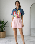 Short Baby Pink