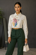 Camisa Blanca Moño