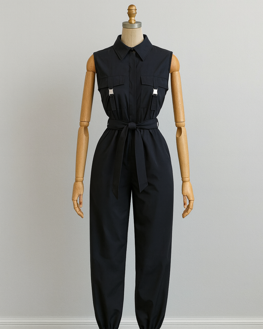 Jumpsuit Negro Alaia