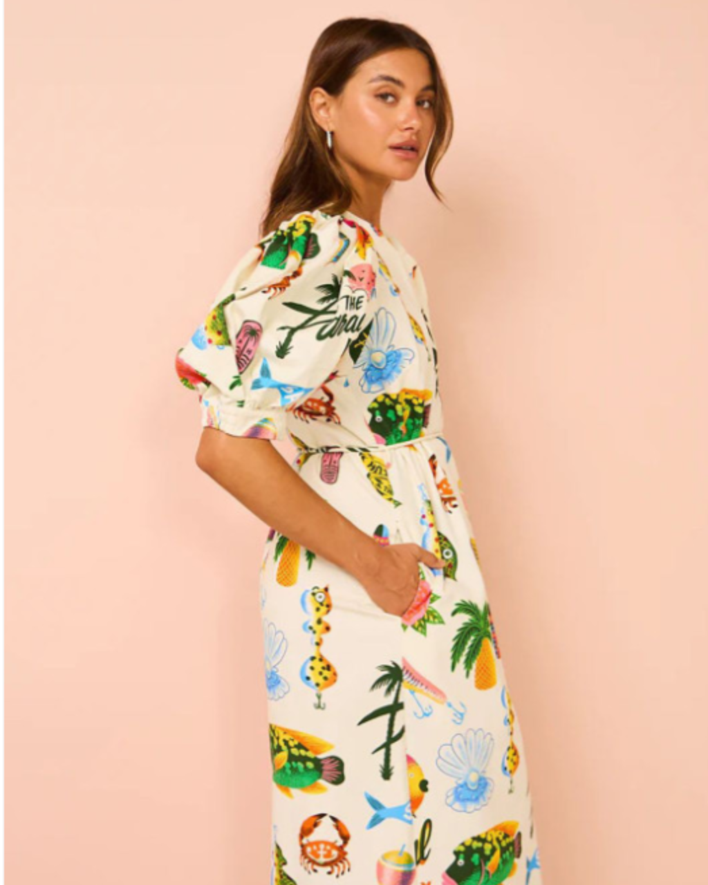 Vestido Coral Bay