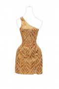 Vestido Golden Glam