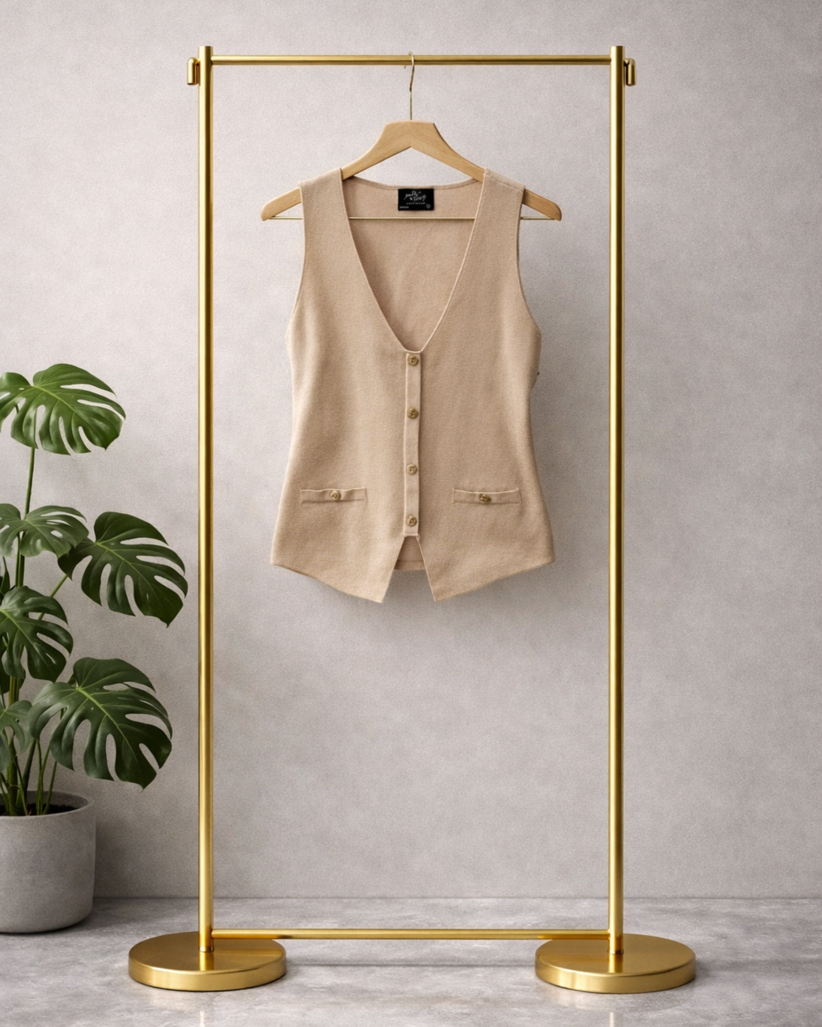 Top Beige Knit