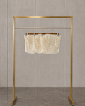 Top Beige flor
