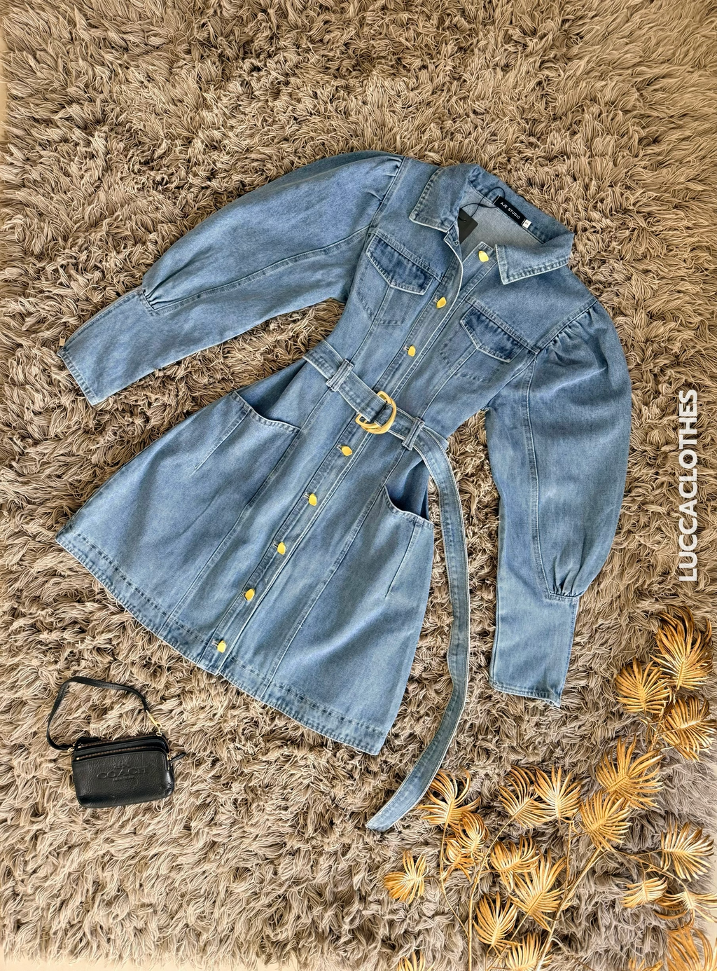 Vestido Denim Poly