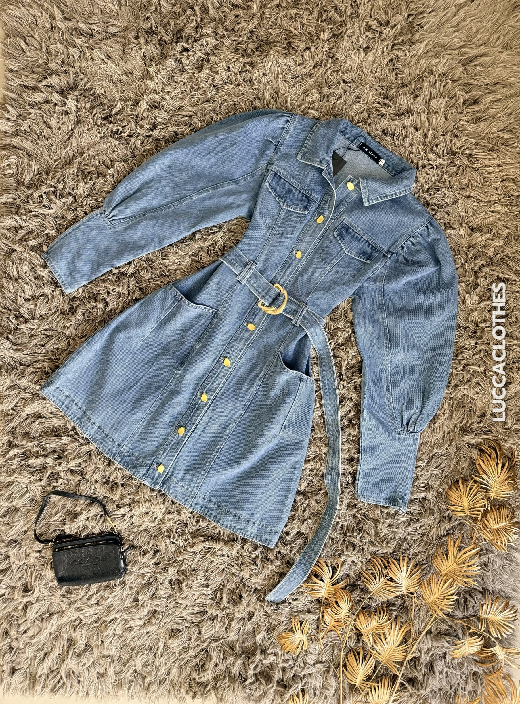Vestido Denim Poly