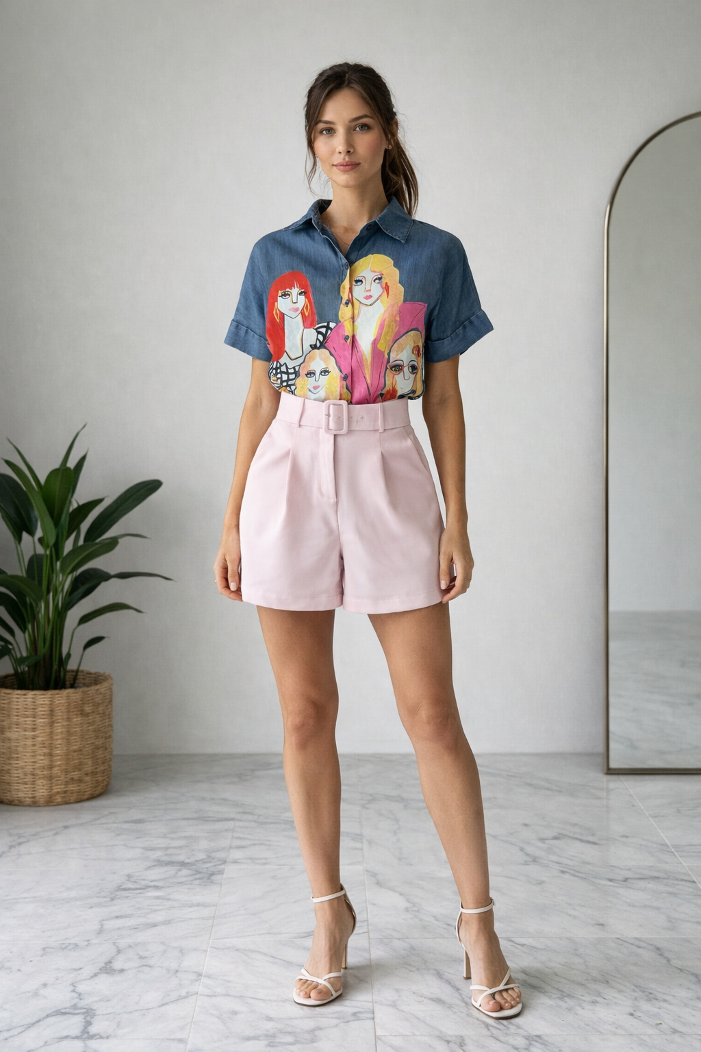 Short Baby Pink