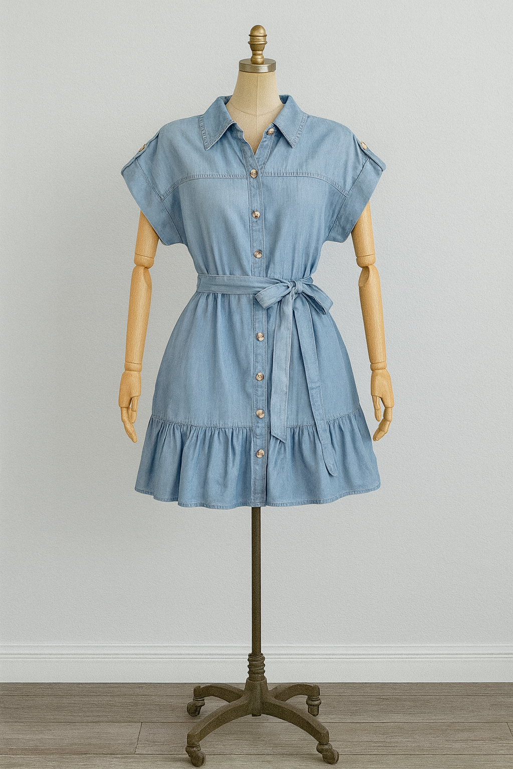 Vestido Denim Suave